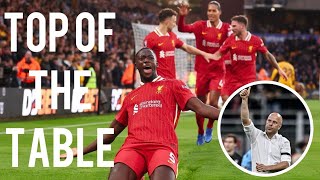 Fans Honest Reaction on HardFought Victory Over Wolves to Claim Premier League Top Spot [upl. by Sirraj300]