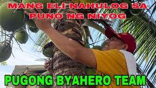 MANG ELI NAHULOG SA PUNO NG NIYOG  PANOORIN HANGGANG DULO [upl. by Giacomo955]