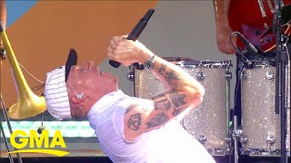 Macklemore sings ‘Same Love’ live in NYC  GMA [upl. by Nylirrehs276]