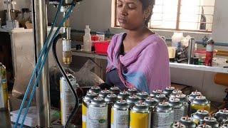 Body deodorant spray manufacturing live [upl. by Yensehc]