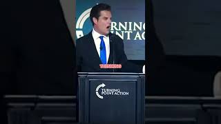 WATCH Shocking Matt Gaetz speech resurface shorts [upl. by Eednim]