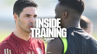 NELSON SCORES OUTRAGEOUS CHIP Inside Training  Down to business in Dubai [upl. by Nho]