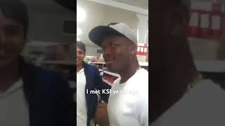 I met ksi in Tesco in Kidbrooke ksi ksiclips ksireacts sidemen sideman sdmn [upl. by Yelsgnik831]