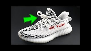 ربط حذاء 👟👟 YEEZY350 بطريقة جد مبسطة 😊 THE BEST WAY [upl. by Isak]