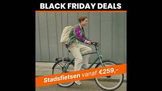 Black Friday Stadsfiets aanbiedingen [upl. by Atteselrahc463]