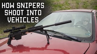 How Snipers Shoot Into Vehicles  Special Forces Sniper Techniques  Tactical Rifleman [upl. by Nillad924]