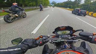 Z800 Sunday Ride Meriah Ramai riders BHP Gombak Karak Highway Genting UPHILL 4K SC Project [upl. by Wulfe]