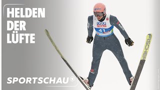 SkisprungWM Eisenbichler und Geiger holen GoldampSilber  die Entscheidung  Sportschau [upl. by Gildus]