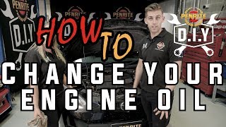 Penrite DIY How to Change Your Oil [upl. by Ecineg]