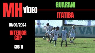 Guarani x Itatiba sub 11 [upl. by Sabba]