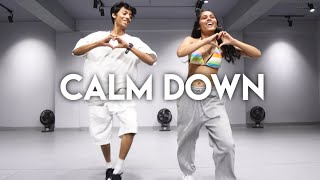 Calm Down Dance  Rema  Choreography  Skool of hip hop [upl. by Mailand]