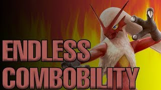 quotEndless Combobilityquot Blaziken Pokken DX Combo video [upl. by Navak]