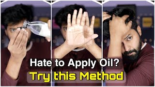 Try this Method if you are a hair oil hatter 😍 [upl. by Joellen]