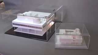 Le Corbusier VILLA SAVOYE scale model 1100 and 1200 [upl. by Aneeh486]