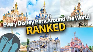 Every Disney Park Around the World RANKED [upl. by Yeuh]