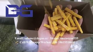 Baked or Toasted Wheat Masala Joy Sticks Snack Food Machine Maker Wheat Puffing Crispy Snacks Plant [upl. by Ecirtaemed]