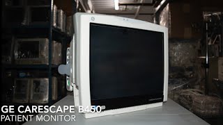 GE Carescape B450 Patient Monitor  Stop Motion Medical Equipment [upl. by Whelan]