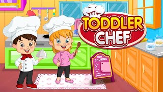 Top Chef Toddler  Fun Cooking Games for Kids  iOS amp Android [upl. by Ahseid]