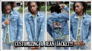 Custom Jean Jackets Fashion Designer Secrets [upl. by Armilda]