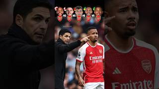 Sterling VS Rice VS Havertz VS Aubameyang VS Jesus 🥶🥵 Playing With Arteta Challenge [upl. by Eada737]