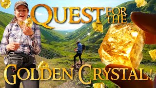 We Find GOLDEN Crystals Littering the Ground While Prospecting in the UK Plus crystal GIVEAWAY [upl. by Assed791]