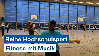 Fitness mit Musik im Hochschulsport 💪 [upl. by Angelico657]