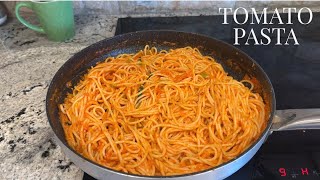 Spicy Tomato Sauce Pasta  Spaghetti With Tomato Sauce [upl. by Boak86]