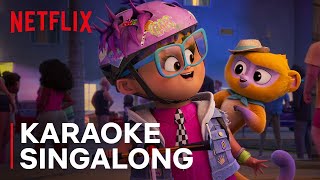 quotRunning Out of Timequot Karaoke Sing Along  Vivo  Netflix After School [upl. by Dorlisa]