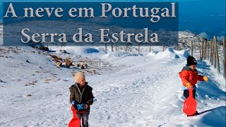 A neve em Portugal  Serra da Estrela [upl. by Bellina]