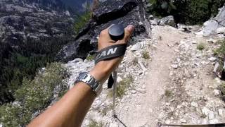 PCT 2017  Day 73 Trinity Alps Russian Wilderness Fire near by PCT Etnain Police CarHikers Hut [upl. by Ennairol797]