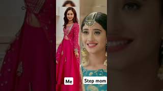 Me 🆚 step mom yrkkh trending shortsfeed yrkkh [upl. by Werda]