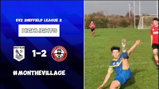 Bentley Village vs Wombwell Town Res 12  EV2 Sheffield County League Div 2 [upl. by Ayirp]