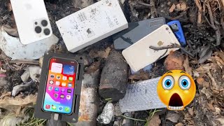 😱i Found Broken Phone amp More from Garbage Dumps  Restore IPhone 13 Pro Max Cracked [upl. by Allemap]