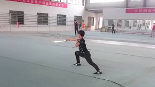 Wushu Sword Practice [upl. by Ranger]