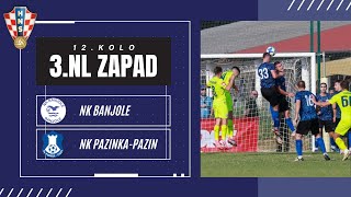 09112024  1400   3 NL ZAPAD  12 KOLO  NK Banjole v NK PazinkaPazin [upl. by Liahcim148]