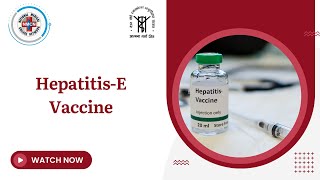 Hepatitis E Vaccine [upl. by Cooke543]