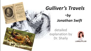 Critical analysis of Gullivers Travels Part 1Summary Swift as satirist Uphesc [upl. by Idnil]