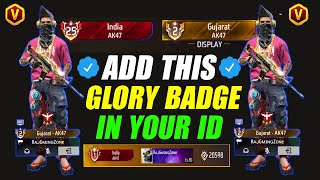 100 Weapon Glory Badge in Your ID Profile  New Weapon Glory Leaderboard Update Free Fire [upl. by Nadeau471]