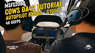 Level Up Your Skills with Cows DA42 Autopilot Basics [upl. by Munniks481]