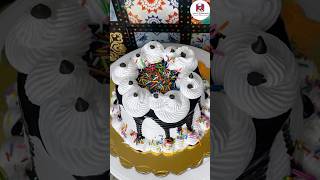 Simple Birthday Cake Decor Ideas shorts ytshorts shortsfeed viralvideo cakedecorating [upl. by Ayom253]