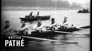 The Boat Race 1924 Long Version 1924 [upl. by Airdnaed]