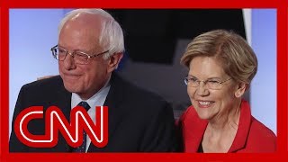 CNN poll Sanders and Warren lead in New Hampshire [upl. by Erimahs]