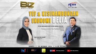 LIVE BIZ MALAYSIA EDISI 24 OKTOBER 2024 KHAMIS  quotYEF amp KESINAMBUNGAN EKONOMI BELIAquot [upl. by Ira]