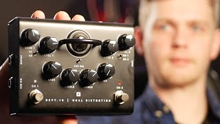 Blackstar Dept 10 Dual Distortion Guitar Pedal Review amp Demo [upl. by Blithe278]