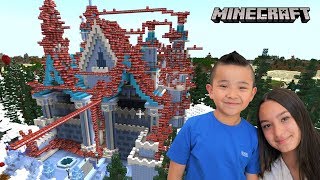 Tnt The Ice Castle Minecraft Fun With CKN Gaming [upl. by Spindell]