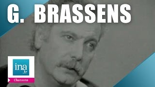 Georges Brassens quotLe fossoyeurquot  Archive INA [upl. by Gonnella]