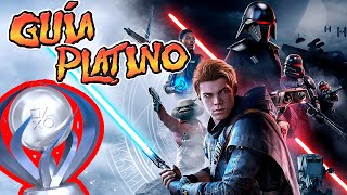 GUÍA RÁPIDA para CONSEGUIR el PLATINO de STAR WARS JEDI FALLEN ORDER  PS4PS5XBOXPC [upl. by Aicatsal609]