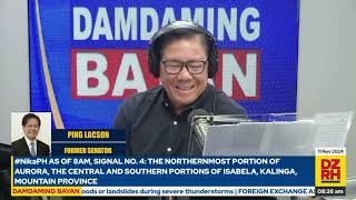 PING LACSON on Flood Control Funds Fighting Criminality and Cybercrime Interview on DZRH [upl. by Cleveland]