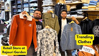 Trending Winter Clothes at Rajouri Garden  Jackets Sweatshirts Hoodies Tracksuit 799 Low Price [upl. by Bathsheba]