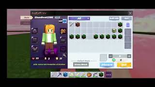 blockman go skyblock first video [upl. by Grous39]